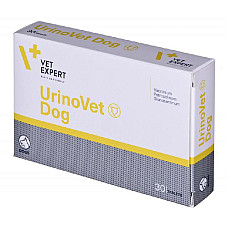 Таблетки VetExpert UrinoVet Dog УриноВет Дог 400 мг для поддержания и восстановления функций мочевой системы собак, 30 таб