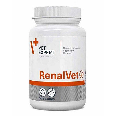 Капсулы VetExpert RenalVet РеналВет для поддержки функции почек у кошек и собак, 60 капс