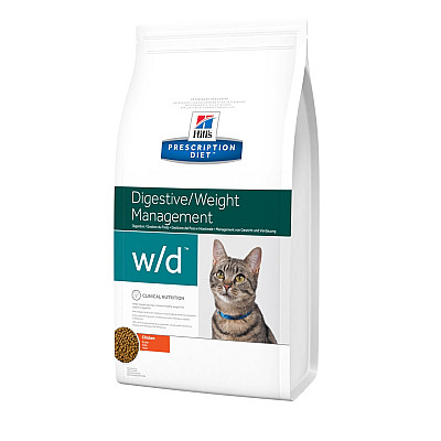 PD Feline W/D-Запобіг.ожиріння; коліти, запори, цукр. діабет; струвіти-5 кг