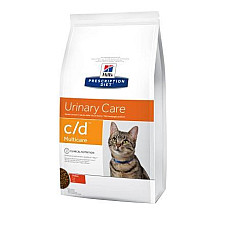PD Feline C/D-курица-Предотвращение струвитов, оксалатов; Лечение циститов-8 кг