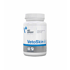 Капсулы VetExpert VetoSkin ВетоСкин для здоровья кожи и шерсти кошек и собак, 60 капс