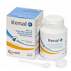 Кандиоли Ренал Н Candioli Renal N порошок для котов и собак лечение ХПН 70 г