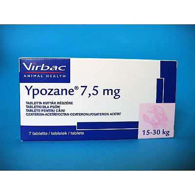Ипозан (Ypozane L) для собак вагой 15 – 30 кг., 7 табл 7,5 мг.