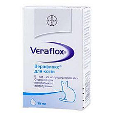 Верафлокс для котов 15 мл Bayer