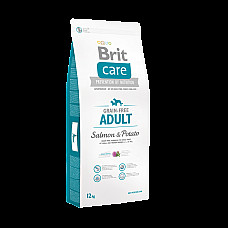 Brit  Care GF Adult Salmon & Potato 12 kg  (д/собак весом до 25 кг)