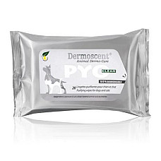 Салфетки гигиенические Dermoscent PYOclean Wipes для собак, 20 шт