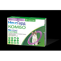 Boehringer Ingelheim Нексгард Комбо - краплі від бліх, кліщів та гельмінтів для котів та кошенят від 8-тижневого віку та вагою до 2,5 кг. - 1 піпетка