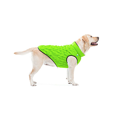 Куртка двостороння AiryVest UNI, розмір L55, салатово-чорна