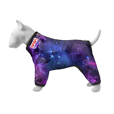 Вітровка для собак WAUDOG Clothes, малюнок «NASA21», XS30, В 43-45 см, С 27-30 см