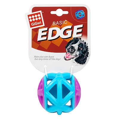Игрушка для собак Мяч GiGwi Basic, голубой, резина, 9 см