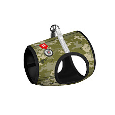 Шлей для собак мягкая WAUDOG Clothes с QR паспортом, 