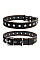 Ошейник "CoLLaR" безразмерный (ширина 35мм, длина 69см) черный