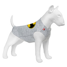 Майка для собак WAUDOG Clothes рисунок "Бэтмен лого", XS25, B 35-40 см, С 20-25 см