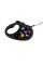 Поводок-рулетка для собак WAUDOG R-leash, рисунок "NASA", XS, до 12 кг, 3 м, светоотражающая лента черный