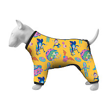 Вітровка для собак WAUDOG Clothes, малюнок "Рік та Морті 3", S35, В 47-51 см, С 35-39 см