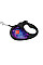 Поводок-рулетка для собак WAUDOG R-leash, рисунок "NASA21", L, до 50 кг, 5 м, светоотражающая лента черный
