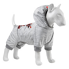 Комбинезон для собак WAUDOG Clothes рисунок "Харли Квинн", софтшелл, S30, B 50-55 см, С 35-39 см