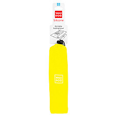 Миска складная WAUDOG Silicone,385х230х50 мм желтый
