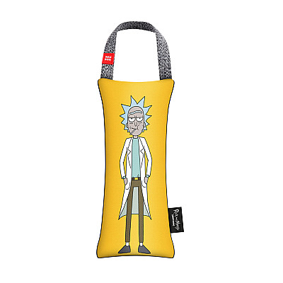Игрушка для собак WAUDOG Fun с пищалкой, рисунок Год и Морти 2, M, Ш 9 см, Д 21 см