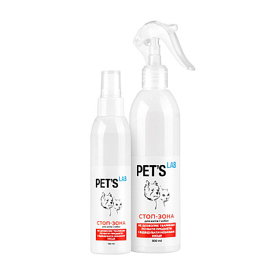 Средство(Отпугиватель) для кошек и собак "СТОП_ЗОНА", PET'S LAB,150 мл
