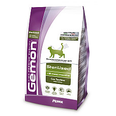 Сухой корм для кошек Gemon Cat Sterilized с индейкой, 400 г