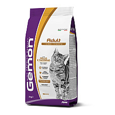 Сухой корм для кошек Gemon Cat Adult курица с индейкой, 2 кг