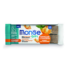 Ласощі для собак Monge Gift Dog Immunity Support кролик з мандарином, 120 г