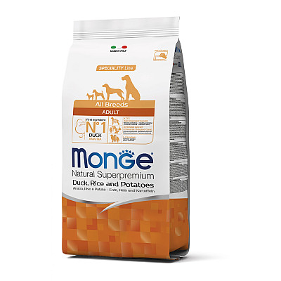 Сухий корм для собак Monge Dog All breeds Adult качка з рисом, 2.5 кг