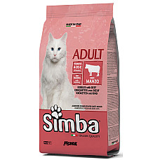 Сухой корм для кошек Simba Cat говядина, 400 г
