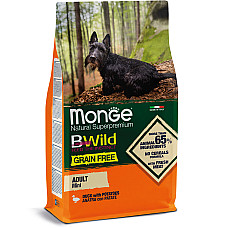 Monge Dog Bwild Grain Free Mini утка