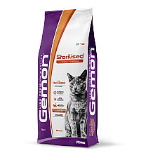 Сухой корм для кошек Gemon Cat Sterilized с индейкой, 7 кг