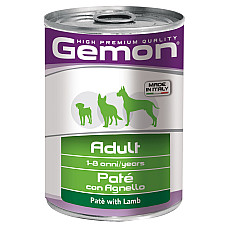 Влажный корм для собак Gemon Dog Wet Adult с ягненком, 400 г