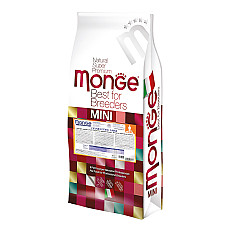 Сухой корм для собак Monge Dog Bwild Grain Free Mini анчоус, 15 кг