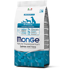 Сухий корм для собак Monge Dog All breeds Hypo лосось з тунцем, 2.5 кг