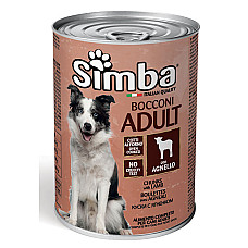 Влажный корм для собак Simba Dog Wet ягненок, 415 г