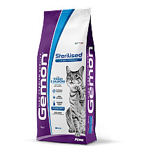 Сухой корм для кошек Gemon Cat Sterilised тунец с лососем, 7 кг
