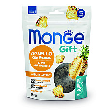 Лакомство для собак Monge Gift Dog Mobility Support ягненок с ананасами, 150 г