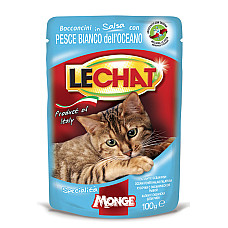 Вологий корм для котів Monge LC Cat Wet Adult океанічна риба, 100 г