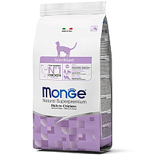 Сухой корм для кошек Monge Cat Sterilised, 400 г