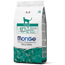 Сухий корм для котів Monge Cat Hairball, 400 г