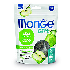 Лакомство для собак Monge Gift Dog Sensitive Digestion нут с яблоком (веган), 150 г