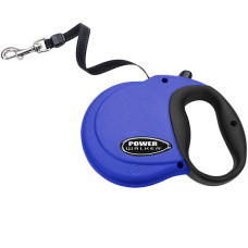 Coastal Power Walker Retractable Leash КОСТАЛ рулетка-поводок для собак до 7.3кг, лента 3.6м, Синий кг., XS кг., 7.3 кг.