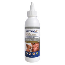 Microcyn Eye&amp;Ear Wash МИКРОЦИН капли для глаз и ушей всех видов животных, 0.09 л.