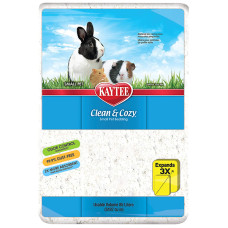 Kaytee Clean&amp;Cozy White КЕЙТИ КЛИН&amp;КОЗИ БЕЛЫЙ подстилка из целлюлозы для грызунов, упаковка 28,3 л увеличивается в объеме до 85 л.