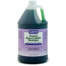 Davis Protein & Aloe & Lanolin Shampoo ДЕВІС ПРОТЕЇН АЛОЕ ЛАНОЛІН шампунь для собак і котів, концентрат , 3.8 л.