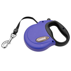 Coastal Power Walker Retractable Leash КОСТАЛ рулетка-поводок для собак, лента 4.8м, 50 кг., синий кг.
