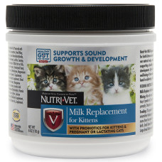 Nutri-Vet МОЛОКО ДЛЯ КОТЕНКОВ (Kitten Milk) заменитель кошачьего молока для котят 0.17 кг.