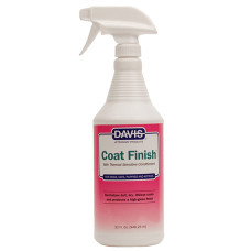 Davis Coat Finish ДЭВИС КОУТ ФИНИШ спрей для восстановления шерсти у собак и кошек, 0.946 л.