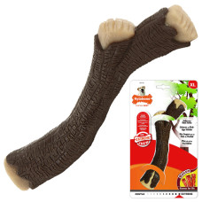 Nylabone Extreme Chew Wooden Stick НИЛАБОН ВЕТКА жевательная игрушка для собак, вкус бекона, XL, для собак от 23 кг см., бекон см., 20,3x7,7x3,2 см см.