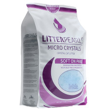 Litter Pearls Micro Crystals ЛИТТЕР ПЕРЛС МИКРО КРИСТАЛС кварцевый силикагелевый наполнитель для туалетов кошек, 4.76 кг.